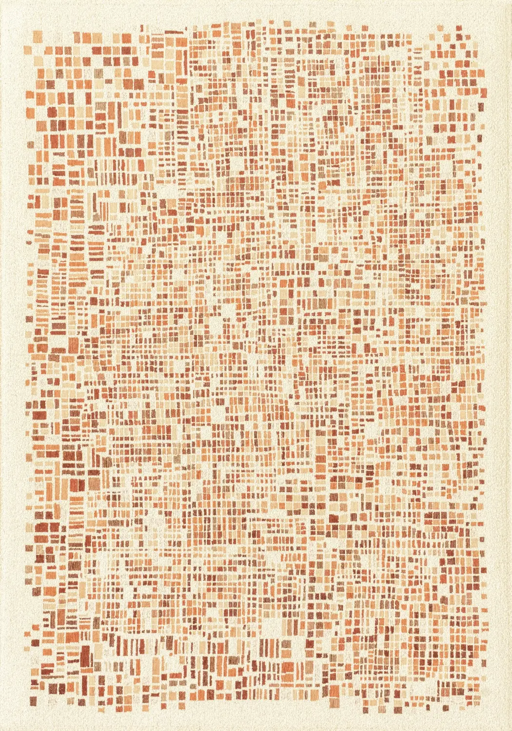 Cubik Pumpkin Teppich | Größe: 280 × 390 cm
