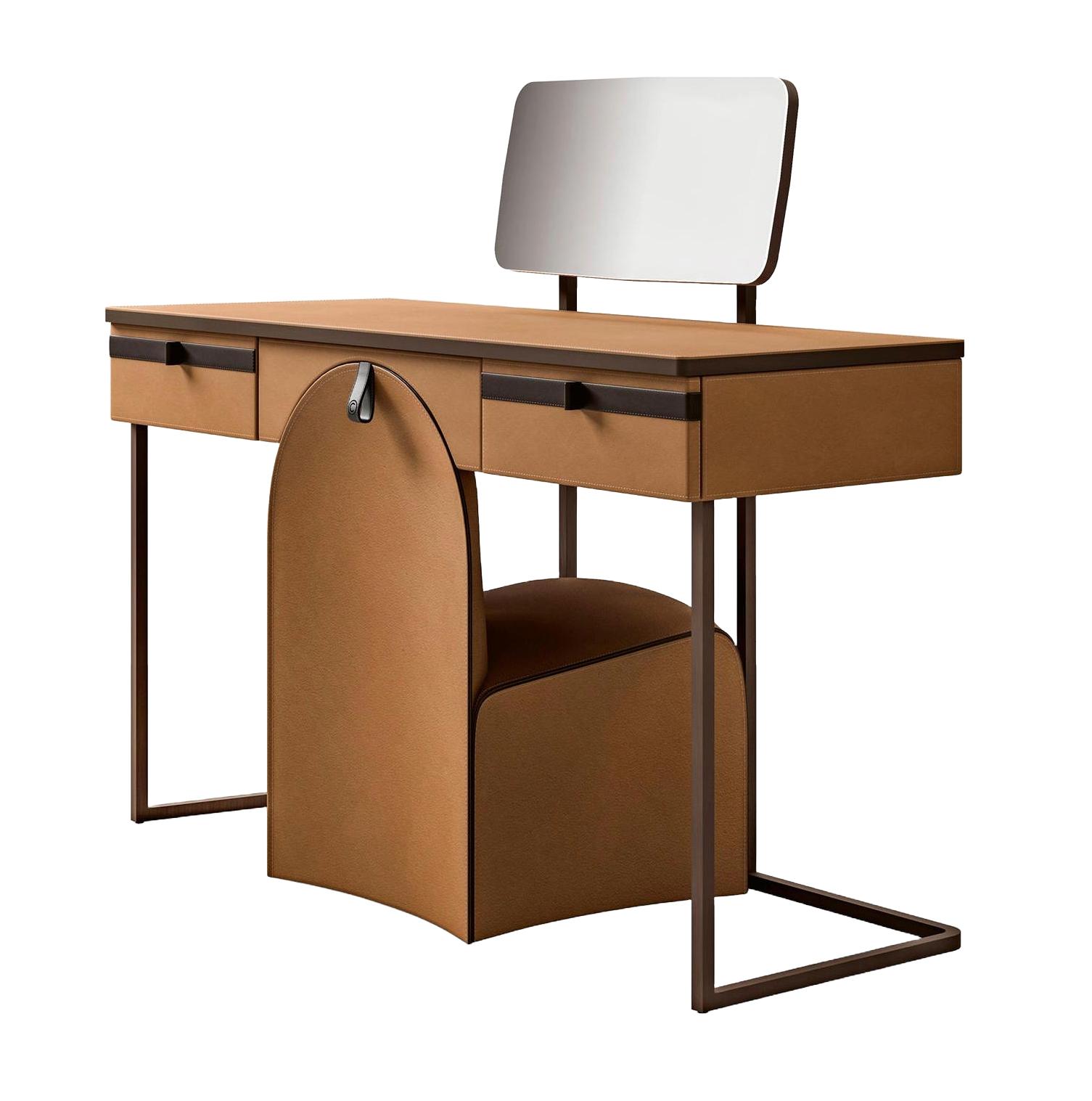 Starlight Schminktisch mit Pouf