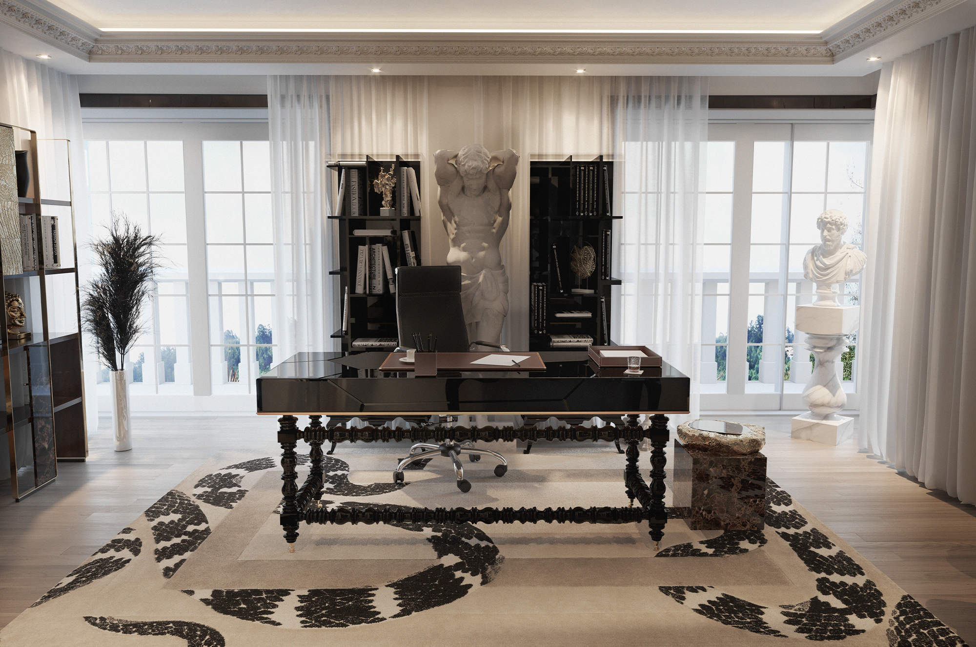 Manuskript Schreibtisch