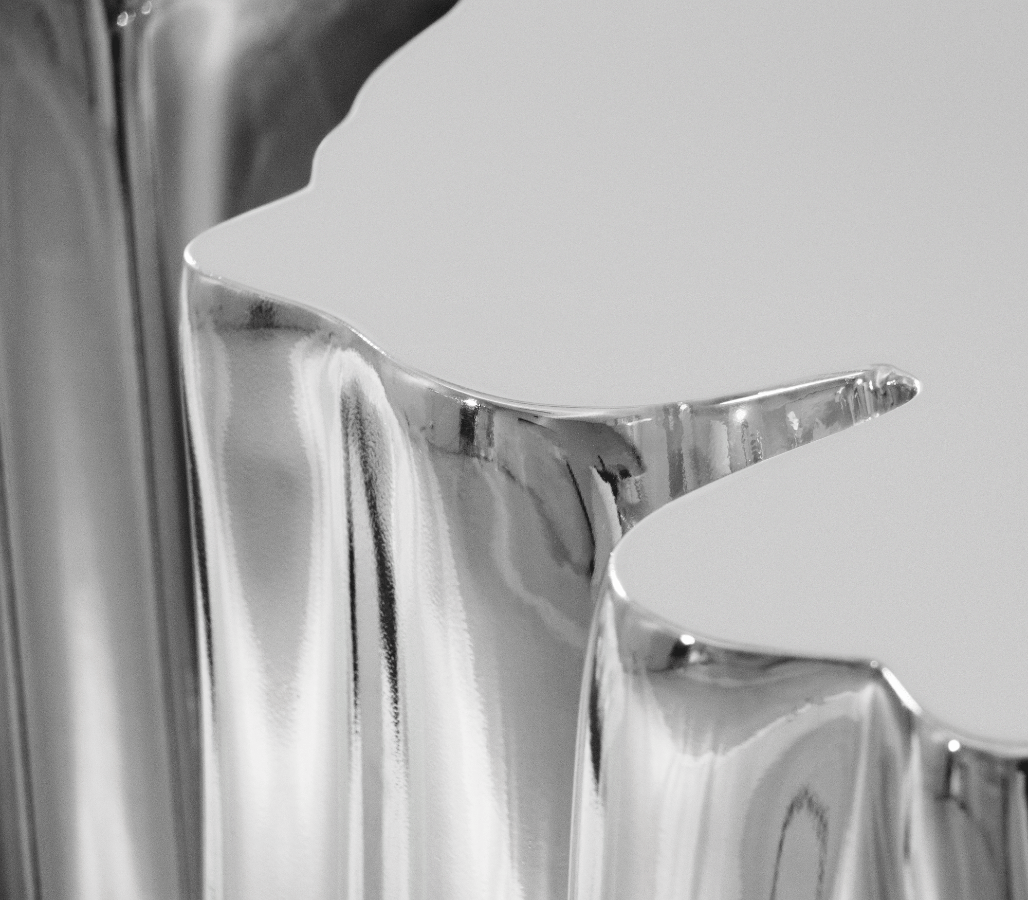 Monochrome Silbernes Premium‑Sideboard