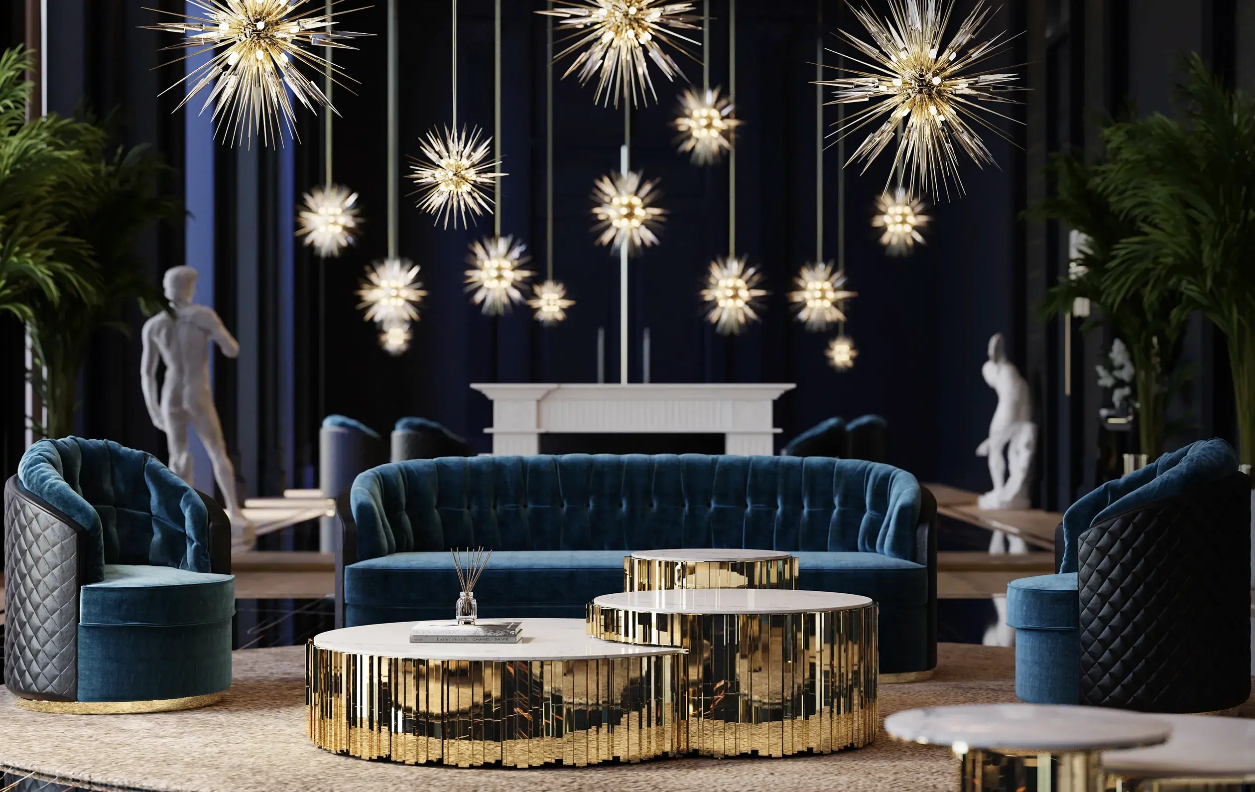 Imperial Set II Couchtisch - 1