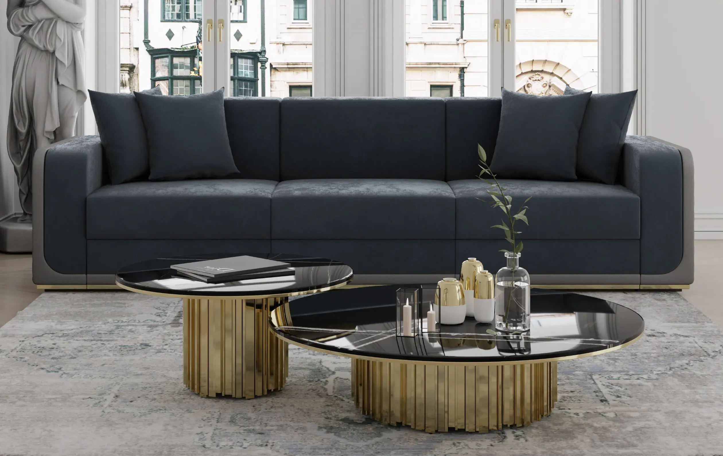 Imperial Trio Couchtisch - 8