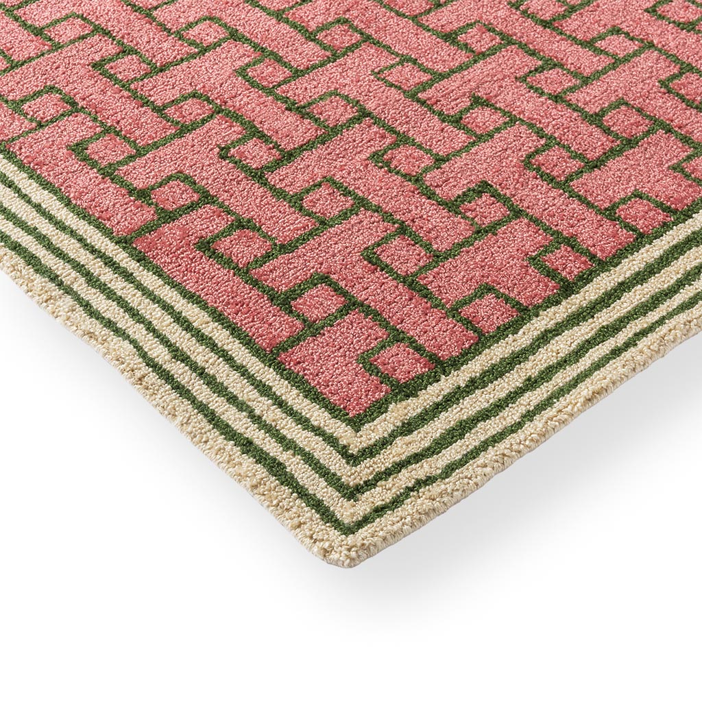 TB T Monogram Staubrosa Outdoor 455802 Teppich | Größe: 140 x 200 cm