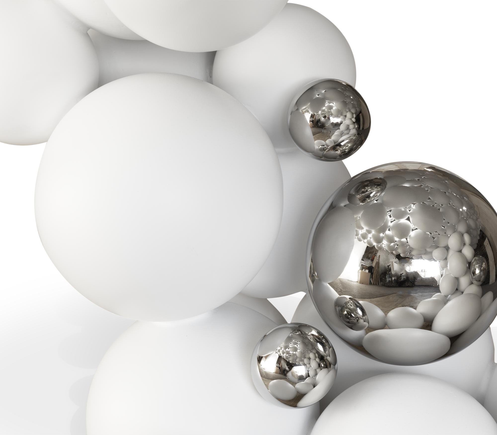 Orbit Weißer Luxus‑Esstisch