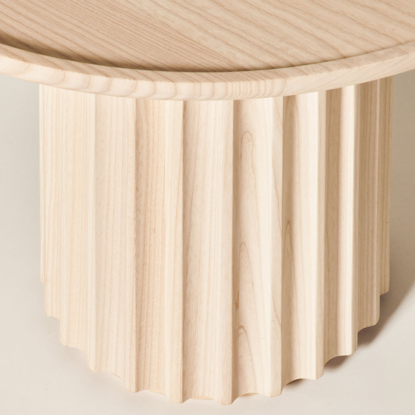 Capitello Natural Ash Couchtisch | Dimensions: Ø 55 cm
