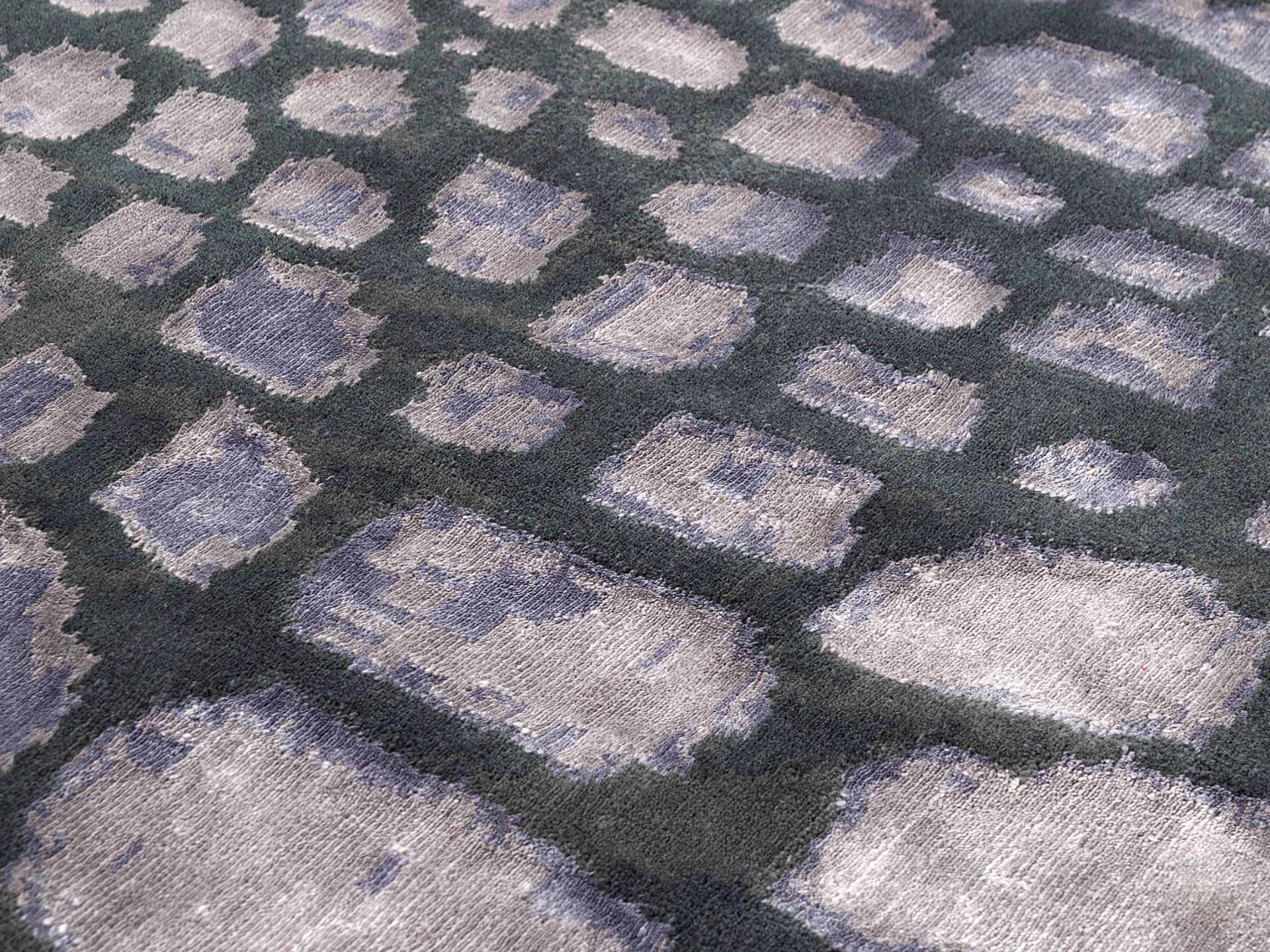 Handgeknüpfter Designer Teppich | Größe: 270 x 360 cm