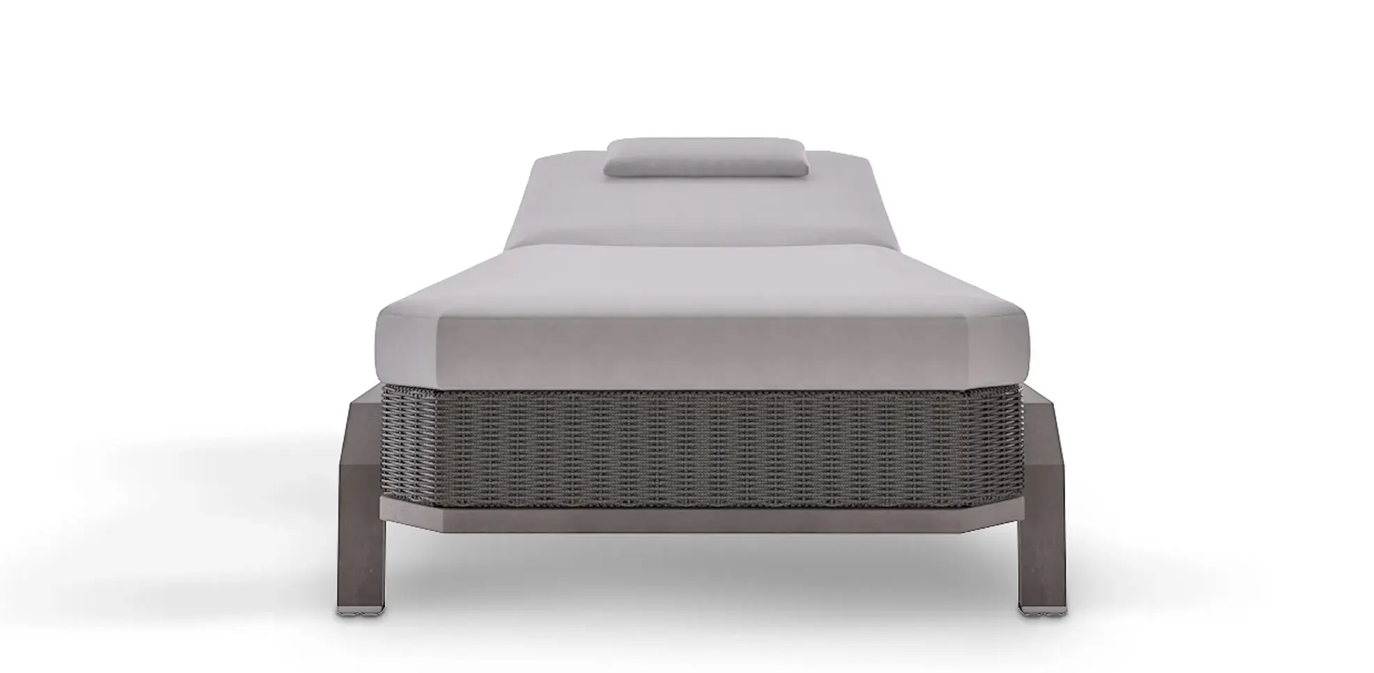 Heritage grauer Sonnenliege