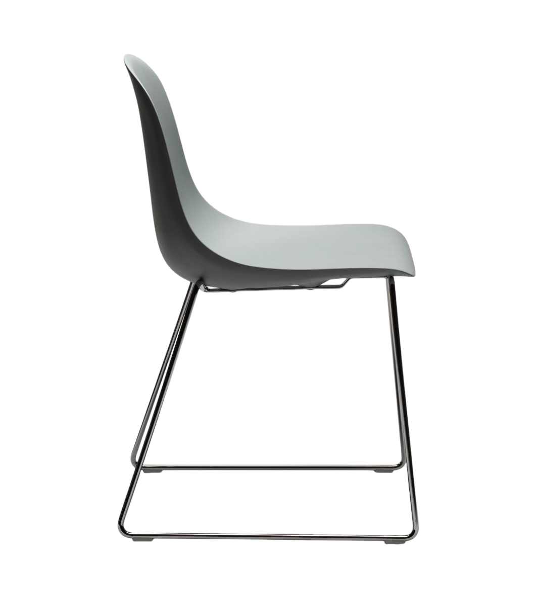 Gotham SL Grauer Stuhl