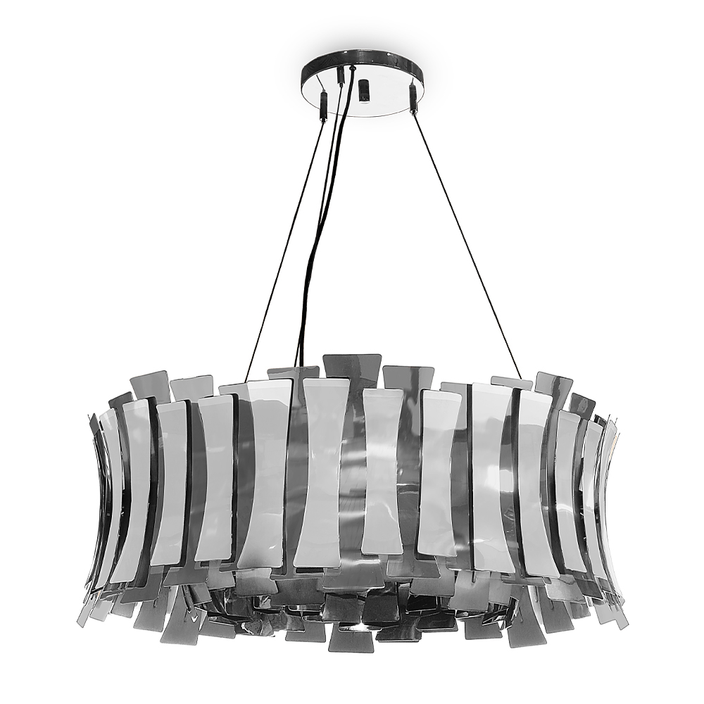 Elegante runde Pendelleuchte