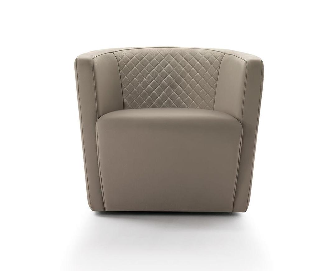 Geometrischer Comfort‑niedriger Sessel
