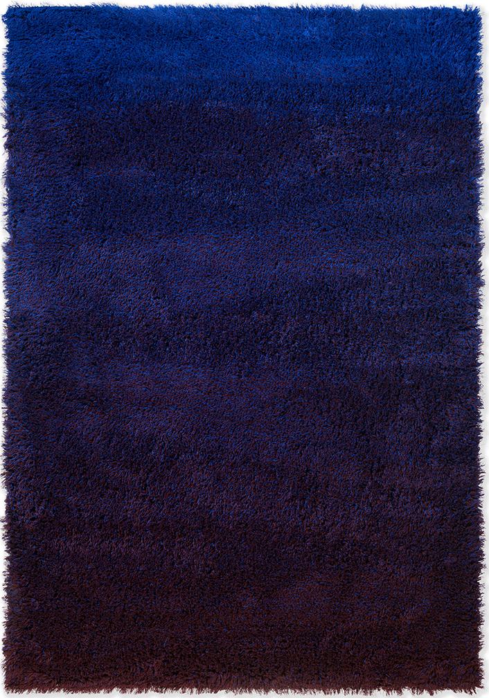 Shade High Elektroblau/Aubergine 011918 Teppich | Größe: 200 x 300 cm