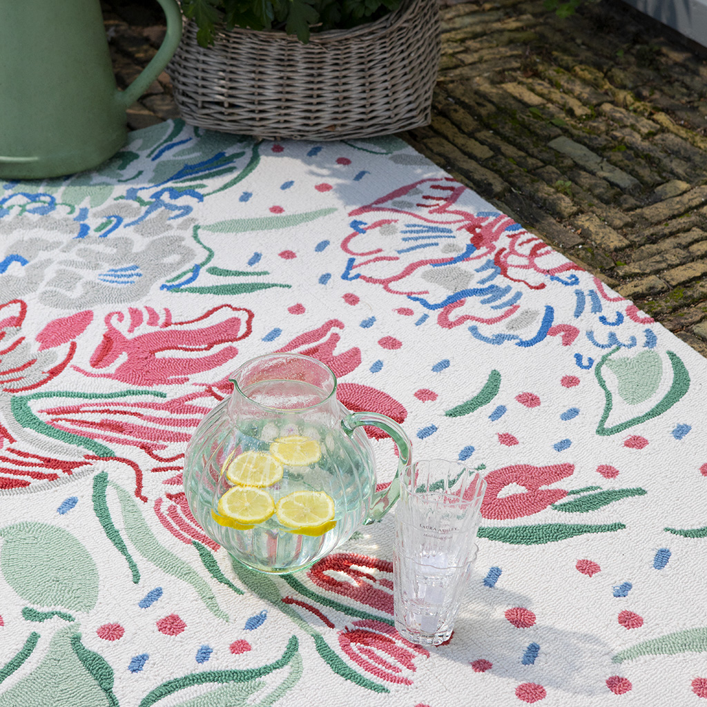 Lilith Poppy Red Outdoor-Teppich | Größe: 160 x 230 cm