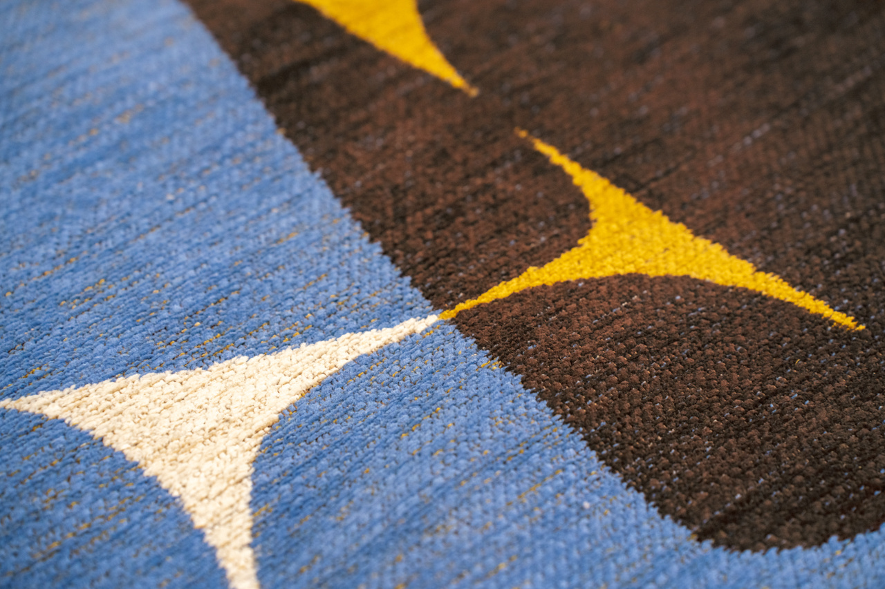 Stones Sunny Blue Teppich