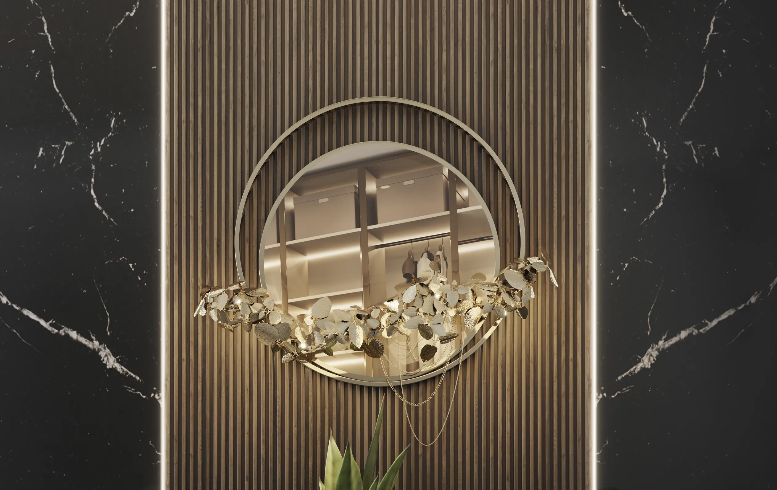 Royal II Wandlicht‑Spiegel - 4