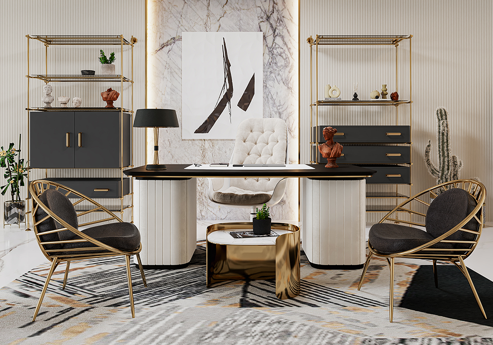 Franklin Scott Ovaler Beistelltisch - 6