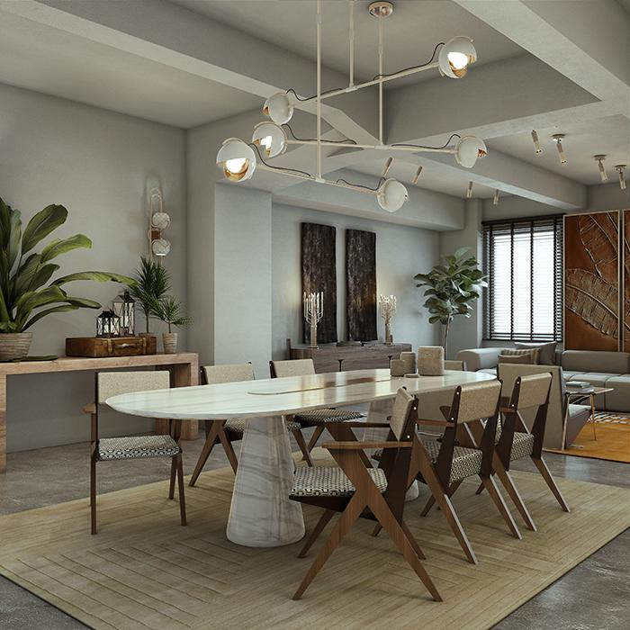 Forge Ovaler Esstisch - 4