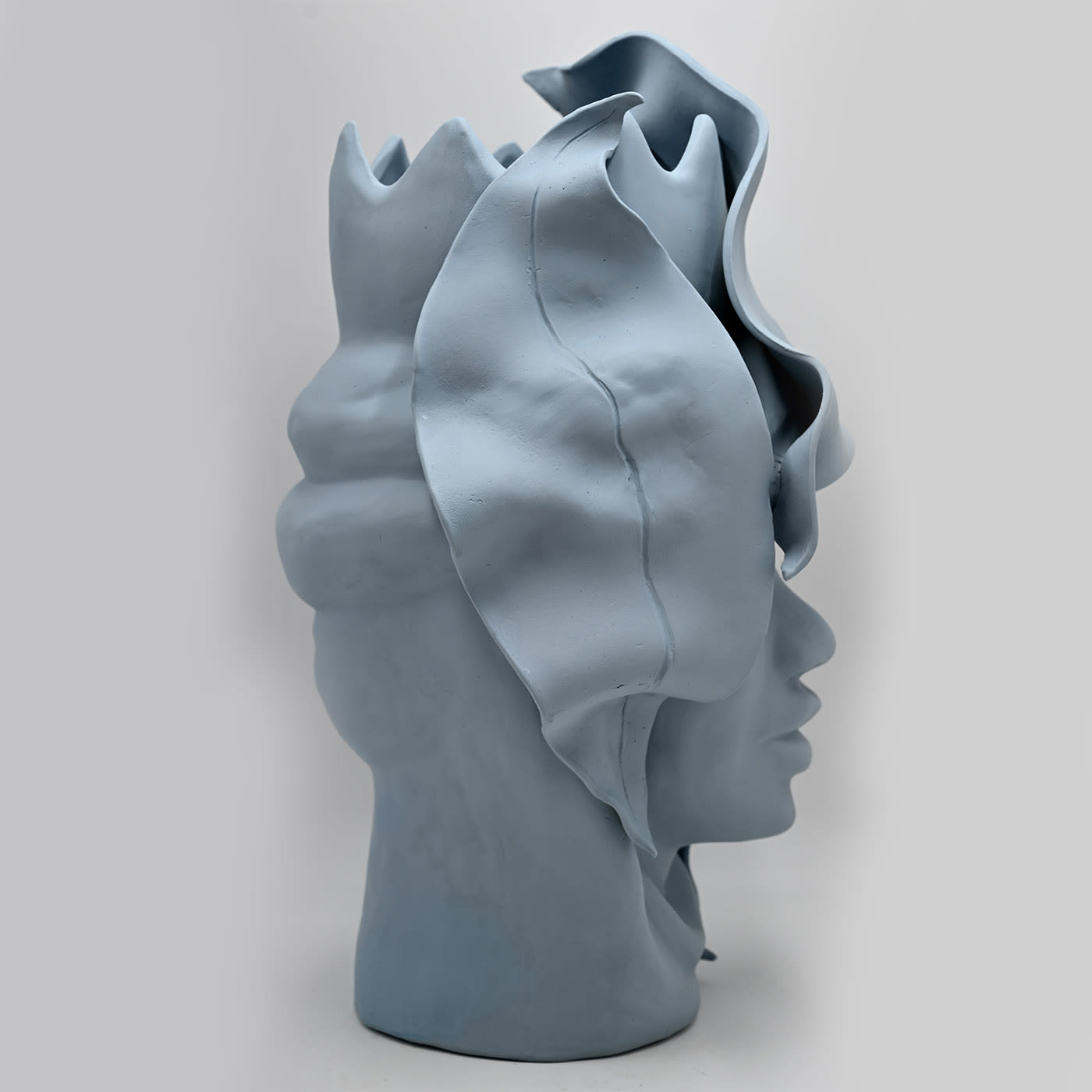 Maure‑Kopf Skulptur