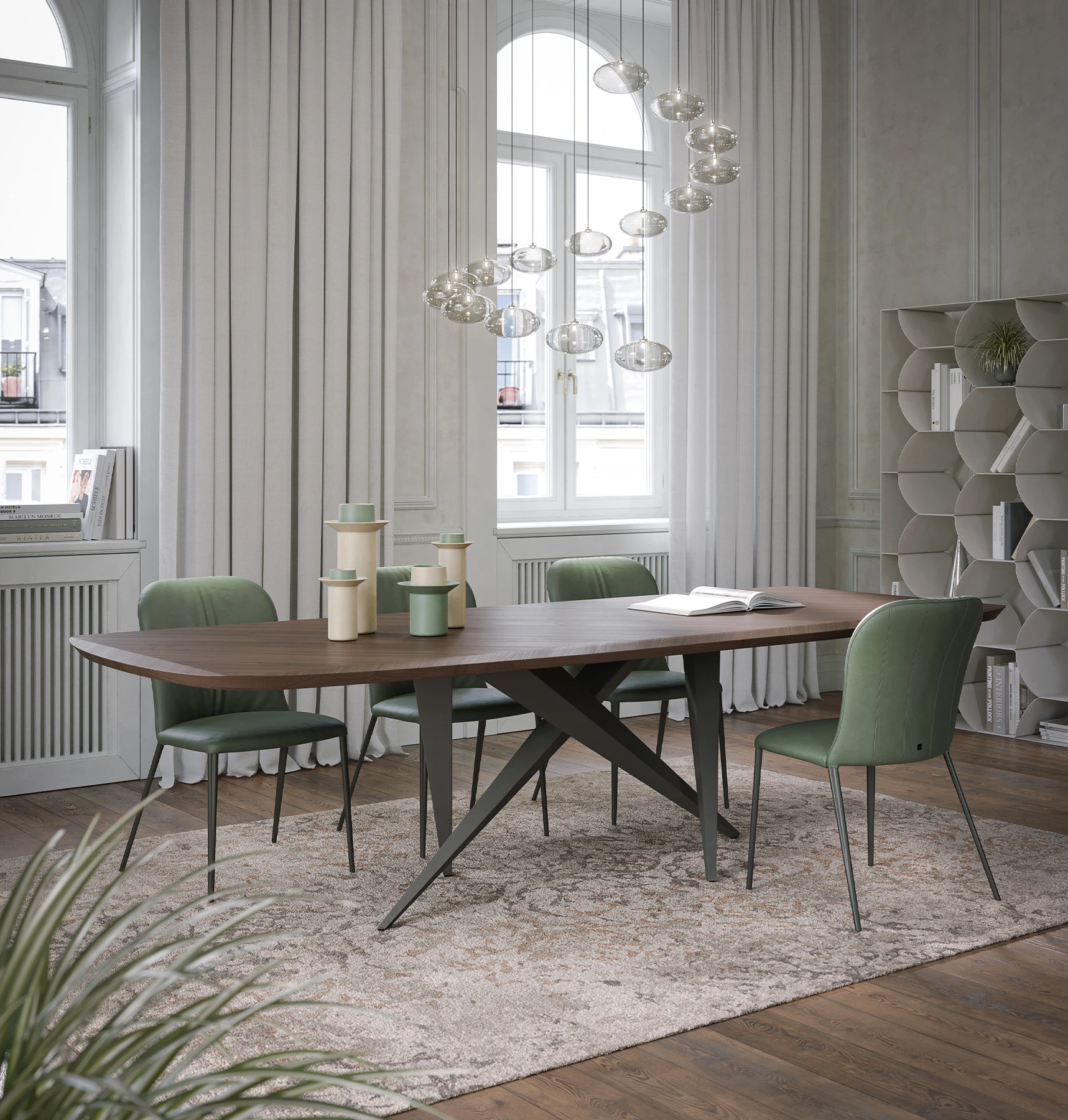 Thunder Esstisch Silk Wood