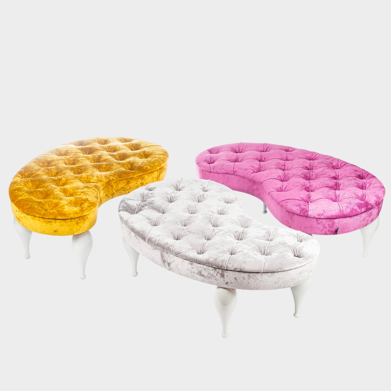 Carlos Silver Bench
