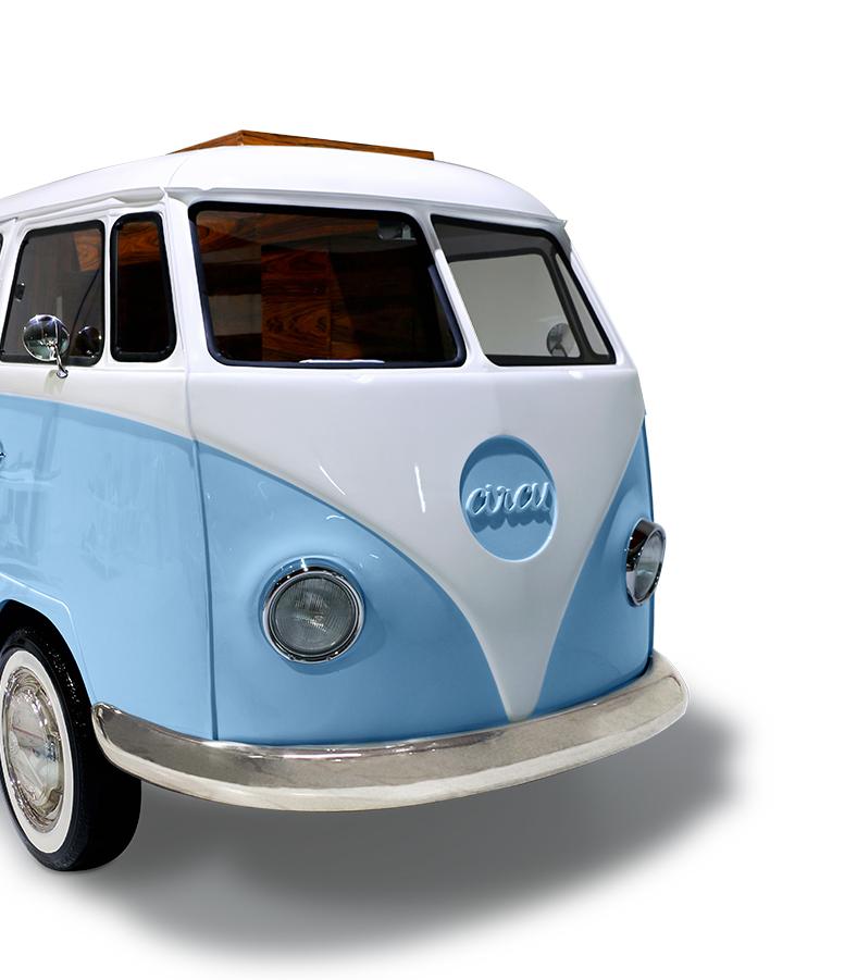 Traveler’s Caravan blaues Schlafzimmer‑Set