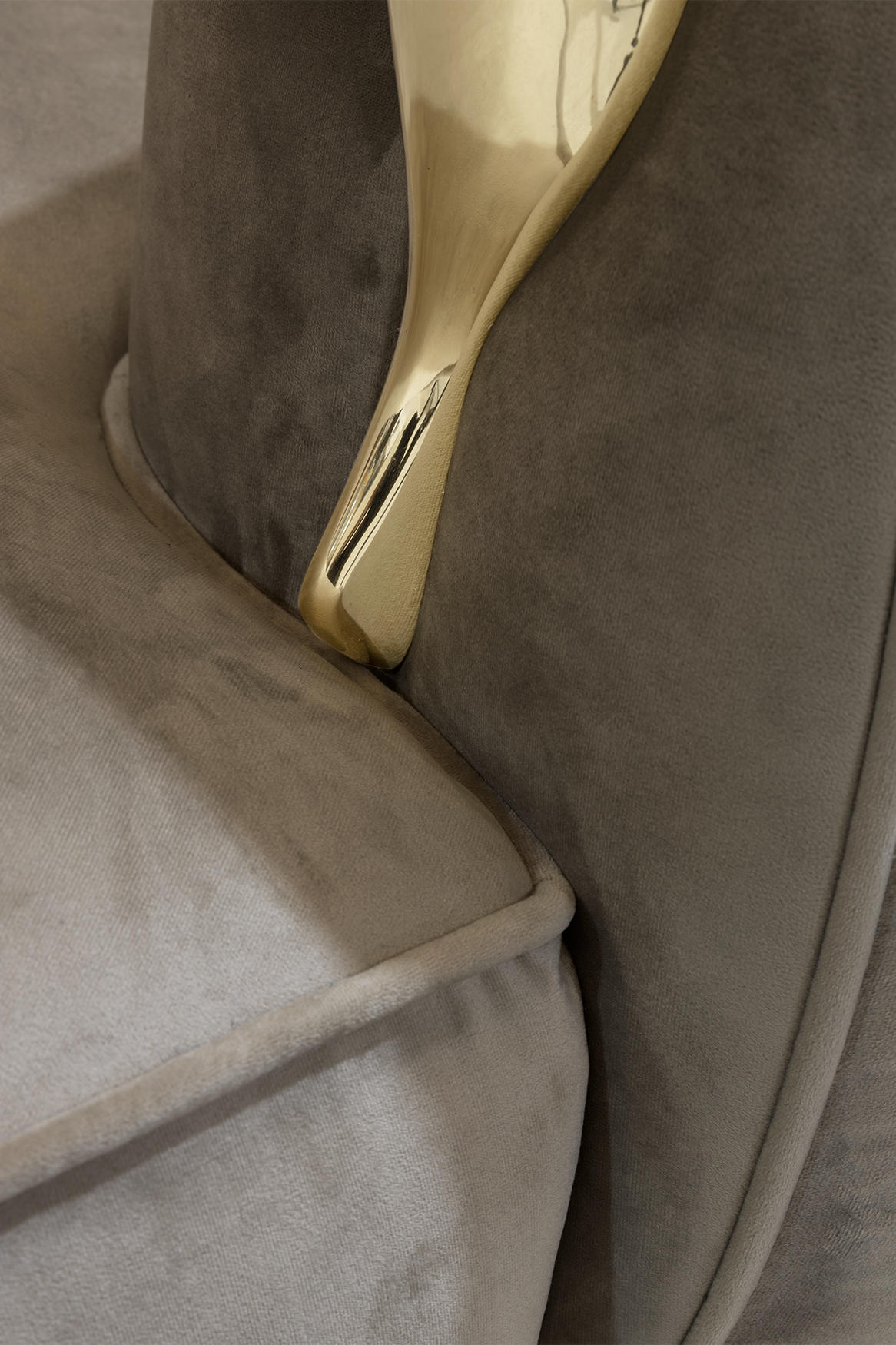 Solara Gebogenes Luxussofa