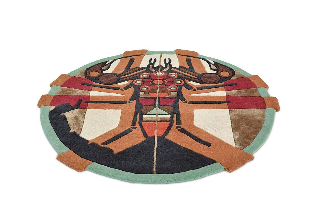 Zodiac Scorpio 161805 Runder Teppich | Größe: Ø 100 cm