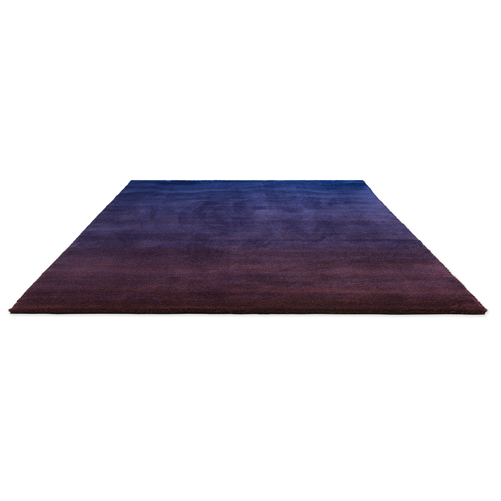Shade Low Elektroblau/Aubergine 010118 Teppich | Größe: 200 x 300 cm