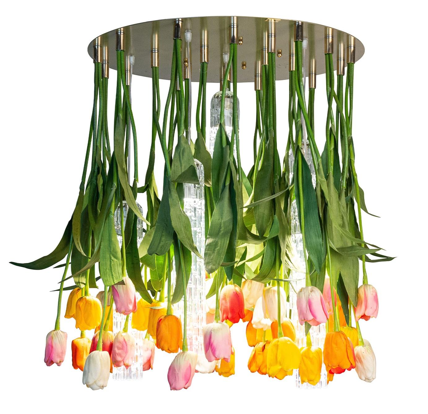 Tulip Round Kronleuchter