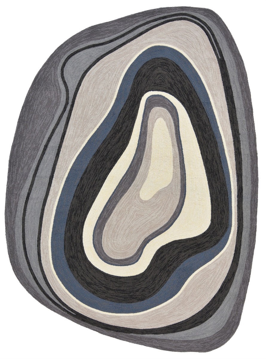 Habitat Aura Grey Outdoor 477304 Teppich | Größe: 140 x 200 cm