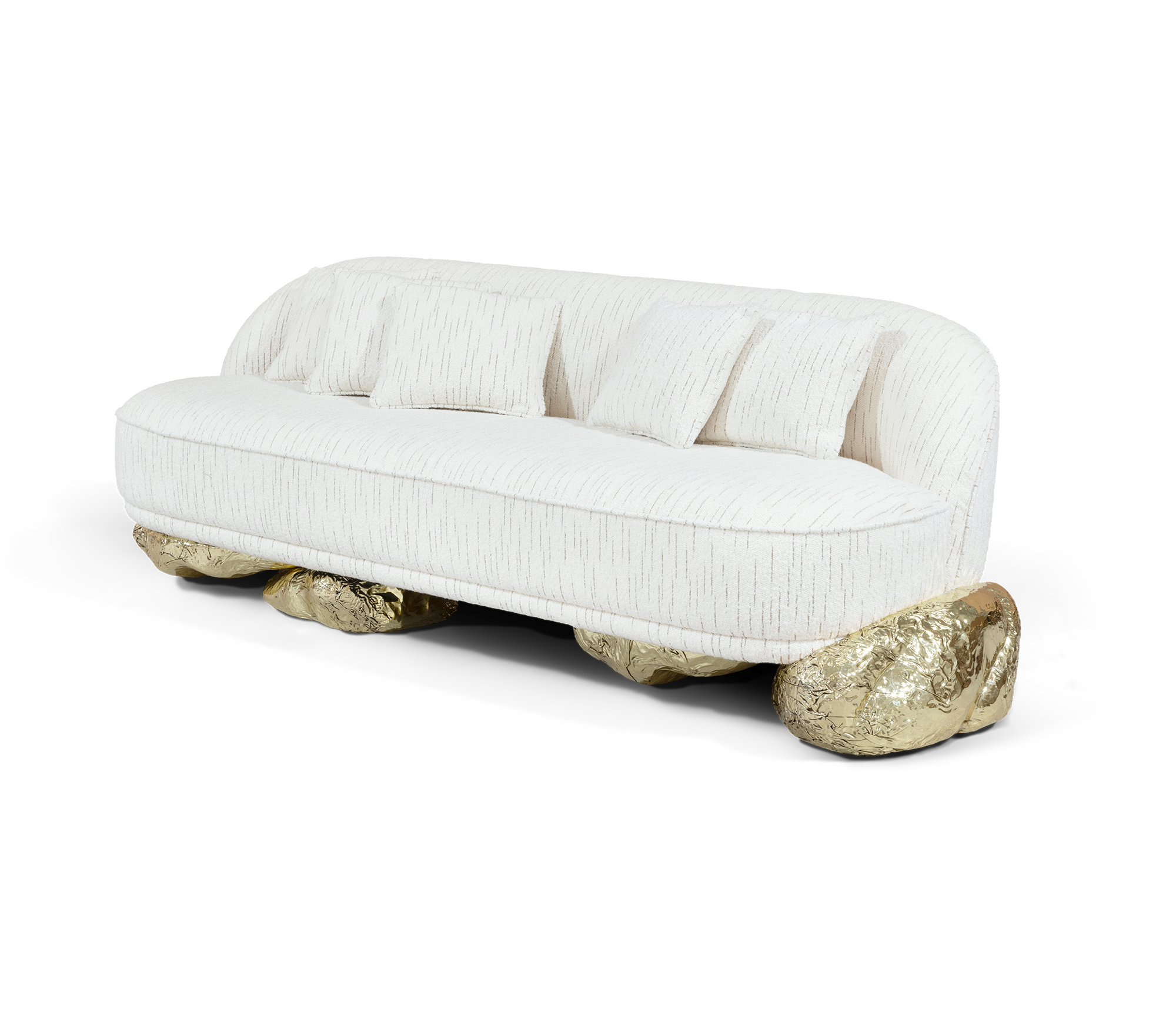 Angora Weißes Sofa