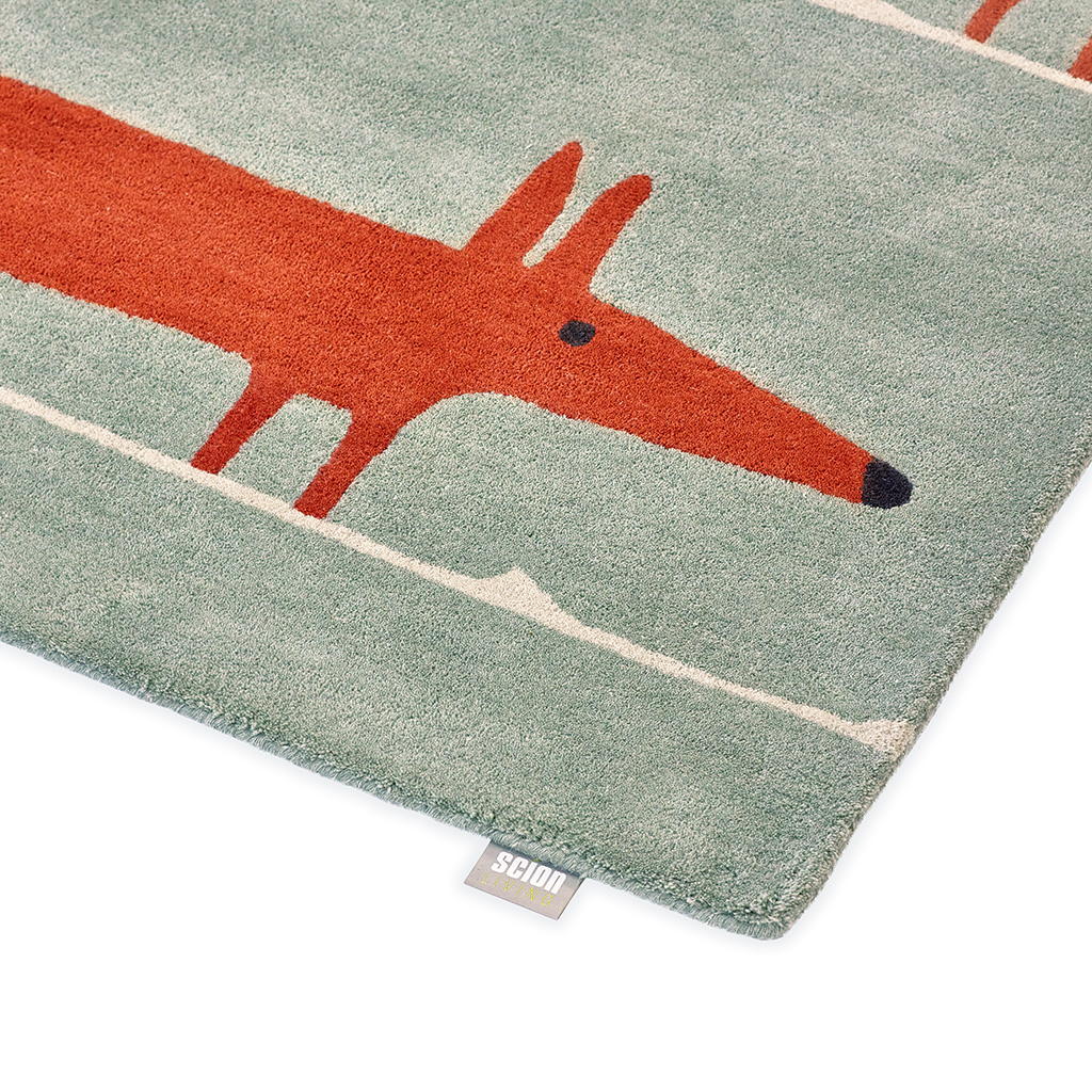 Mr-Fox-Mint/Poppy 25313 Teppich | Größe: 120 x 180 cm