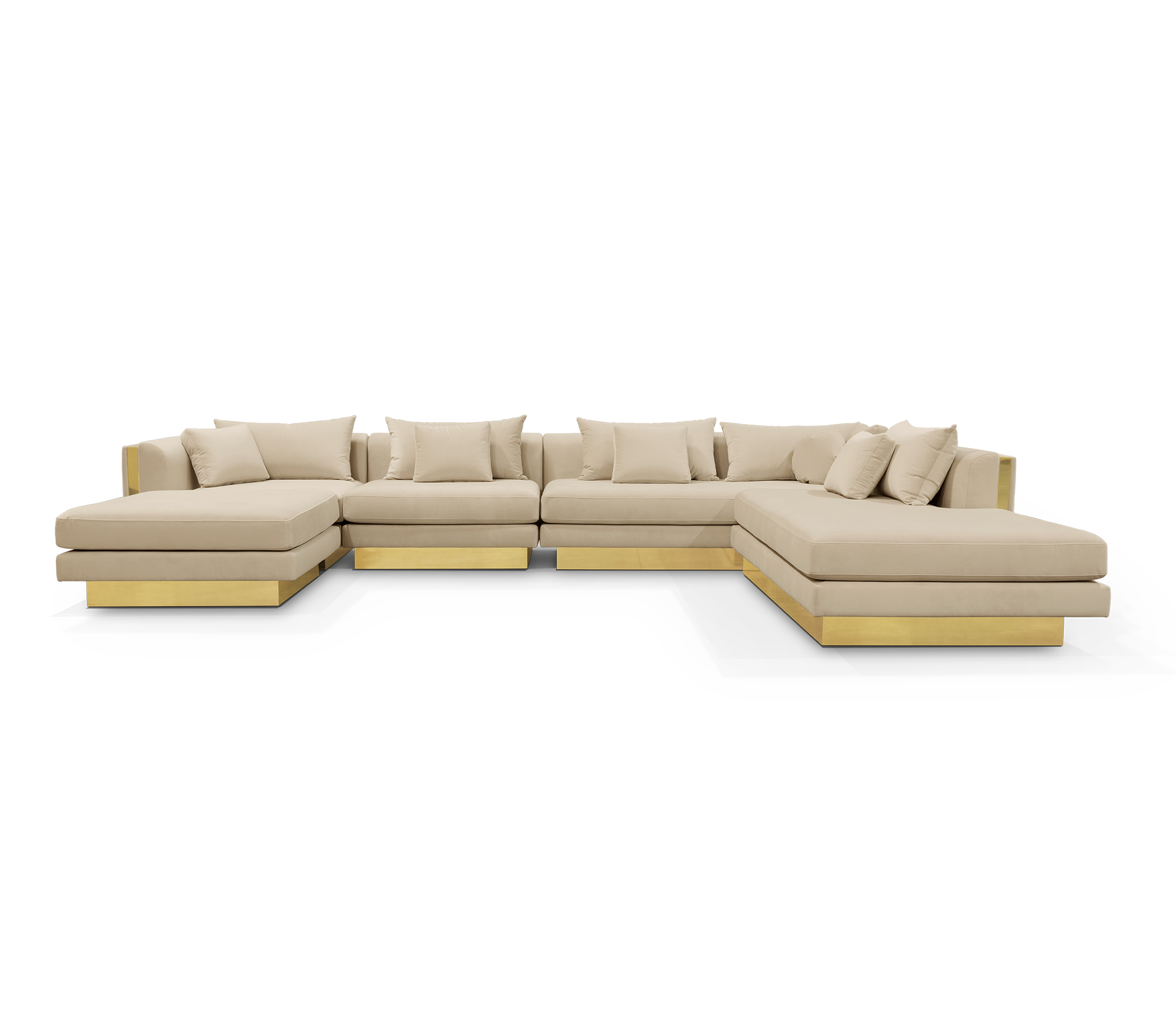Fissure Modulares Luxus‑Sofa