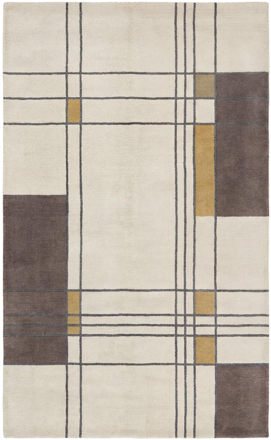 Measured Grid Teppich | Größe: 350 × 450 cm