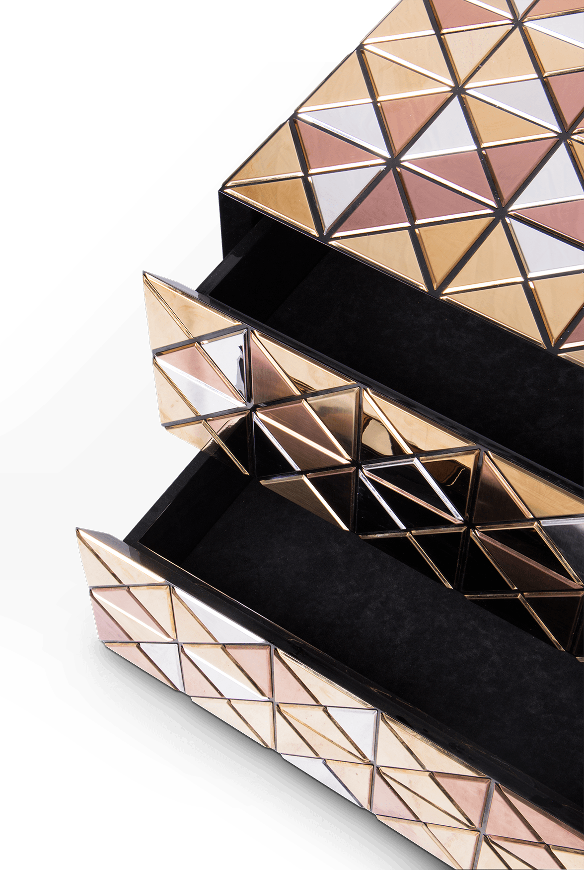 Pixelierter Nachttisch