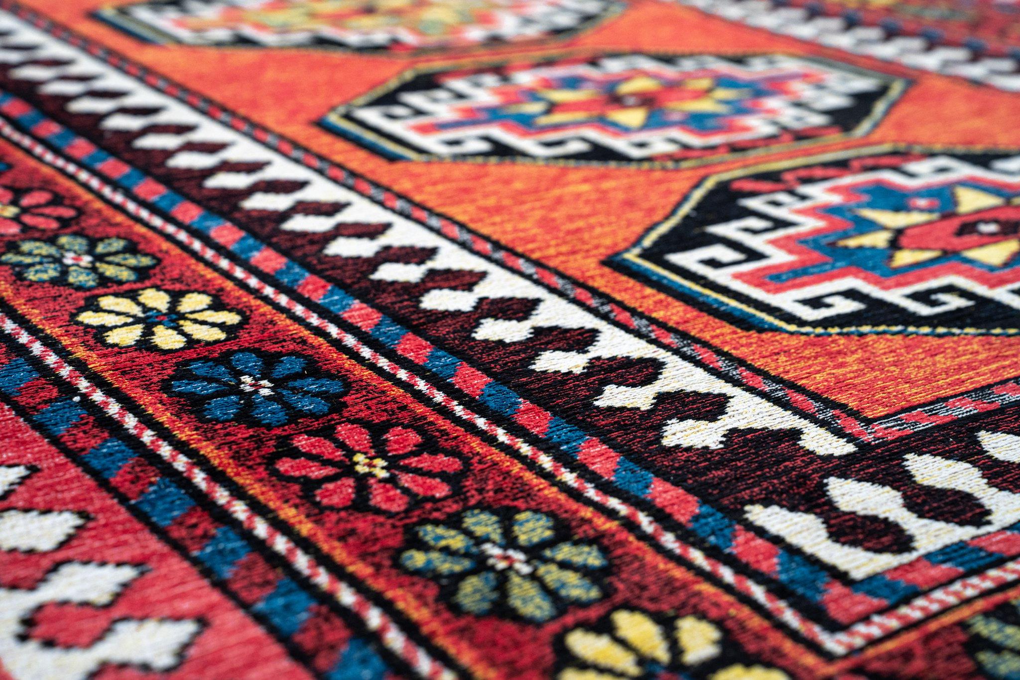 Red Mix 9844 Teppich | Größe: 280 × 390 cm