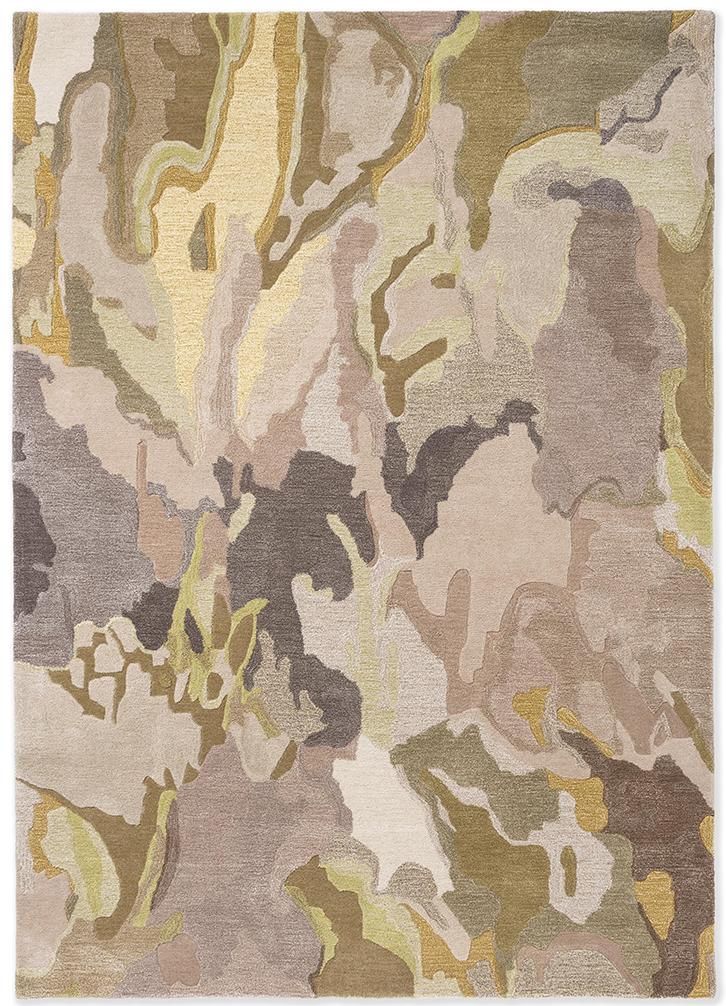Foresta Pebble/Sand Teppich | Größe: 250 x 350 cm