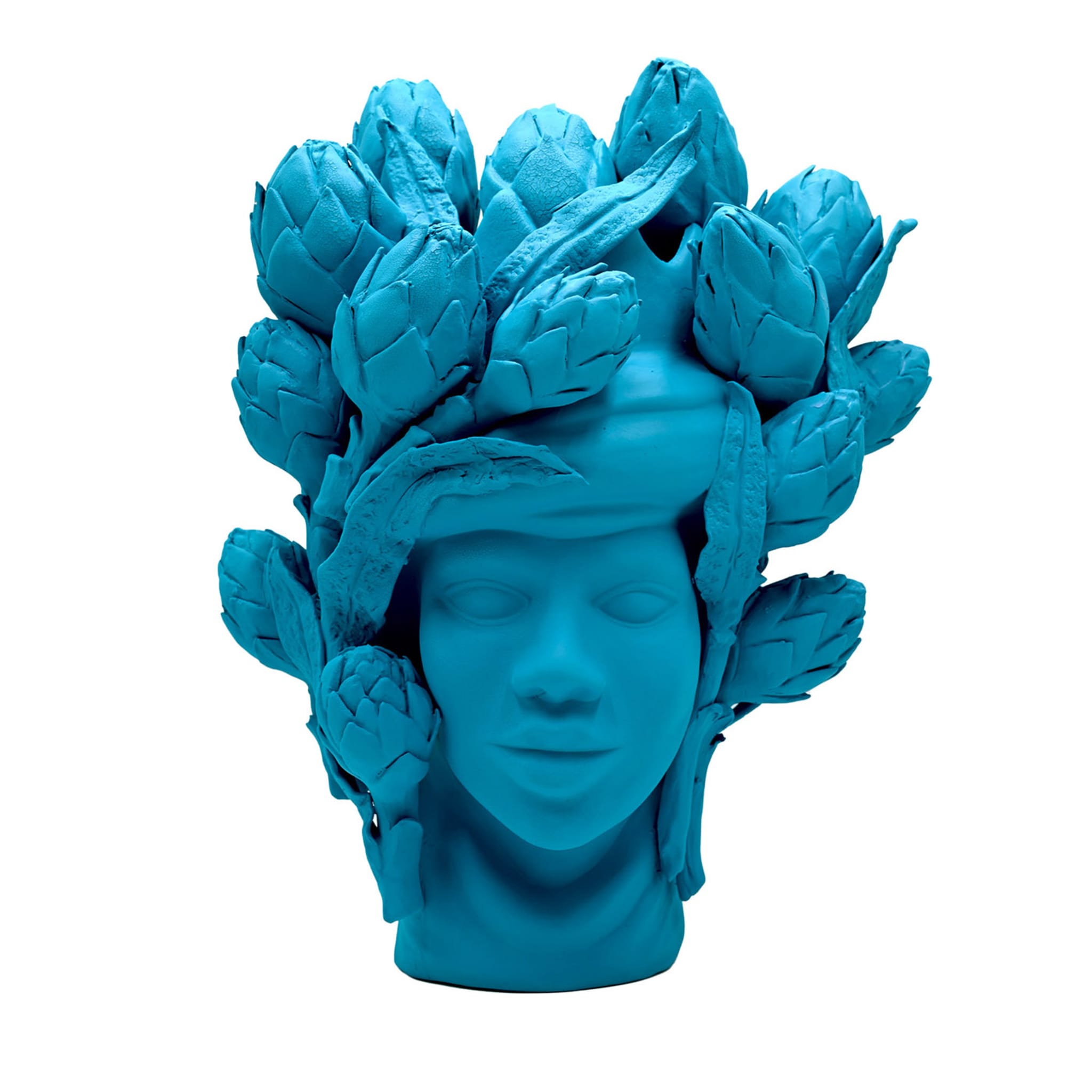 Maure‑Kopf Skulptur