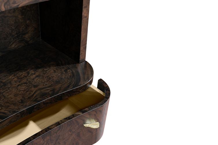 Designer-Holz-Bücherregal