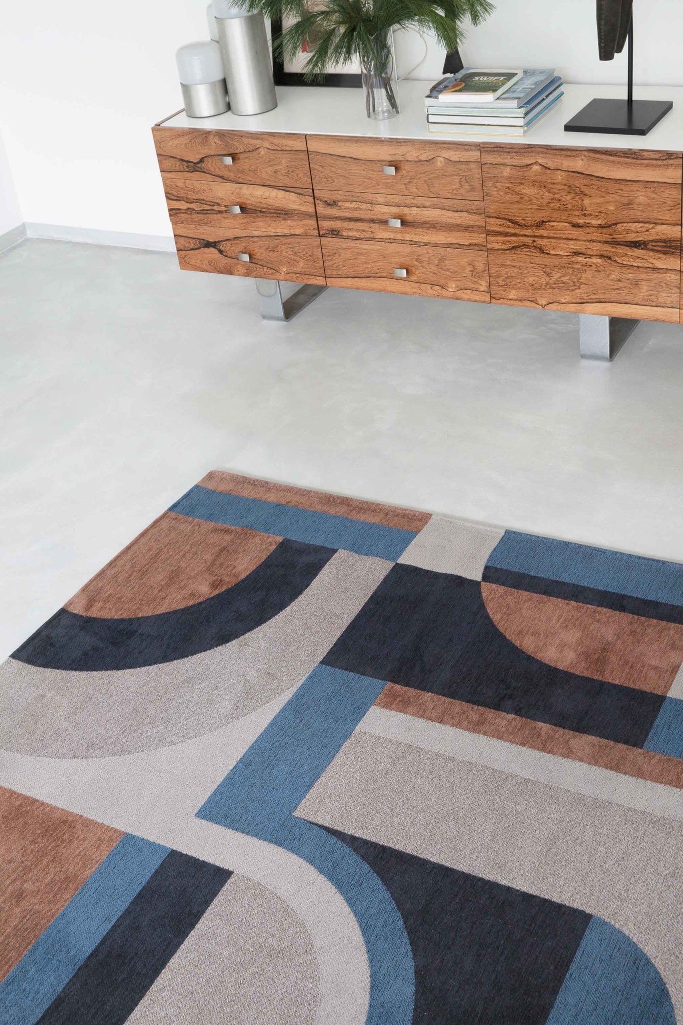 Module - Camel Blue 9196 Teppich | Größe: 200 x 280 cm