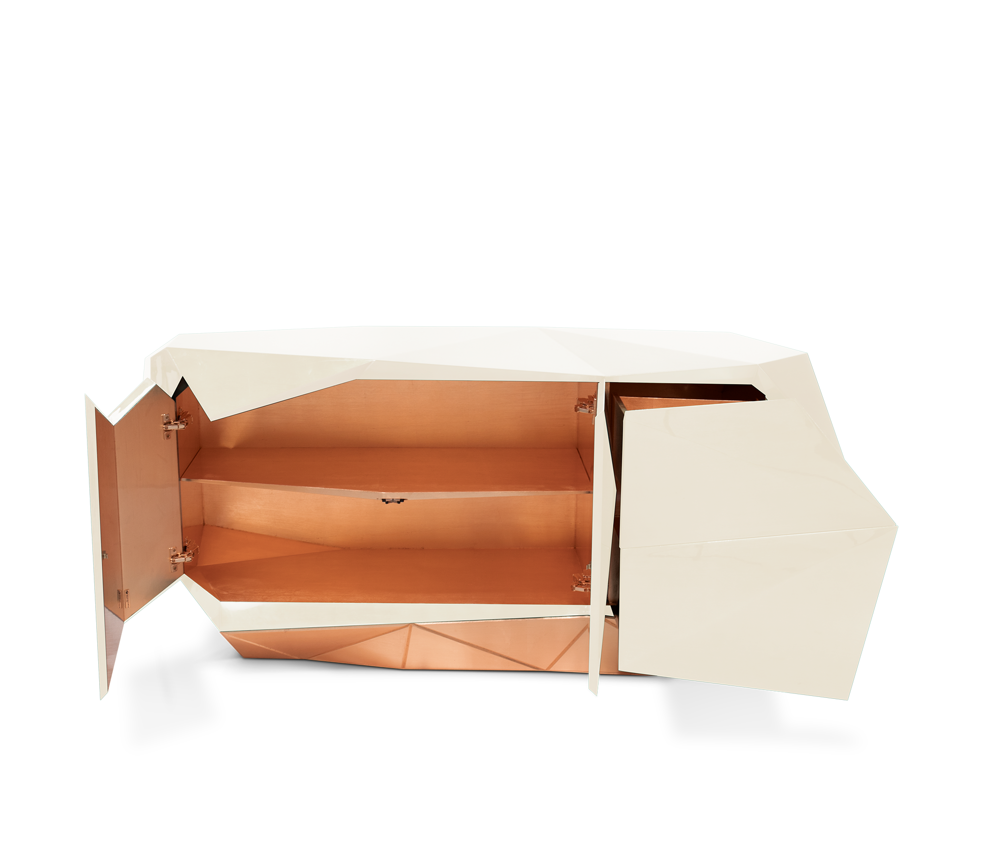 Prism Creme‑Sideboard