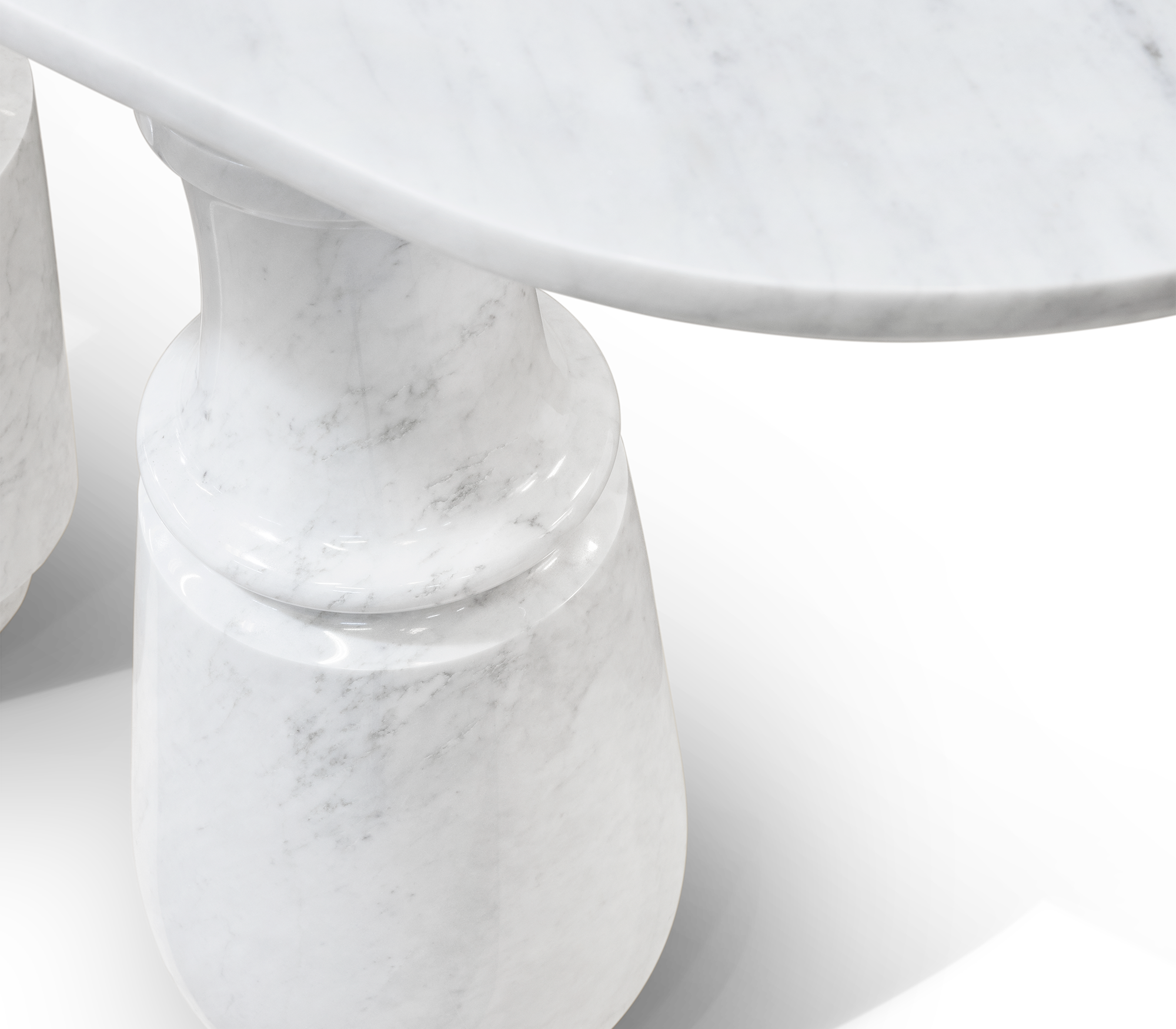 Obsidian Carrara Konsole