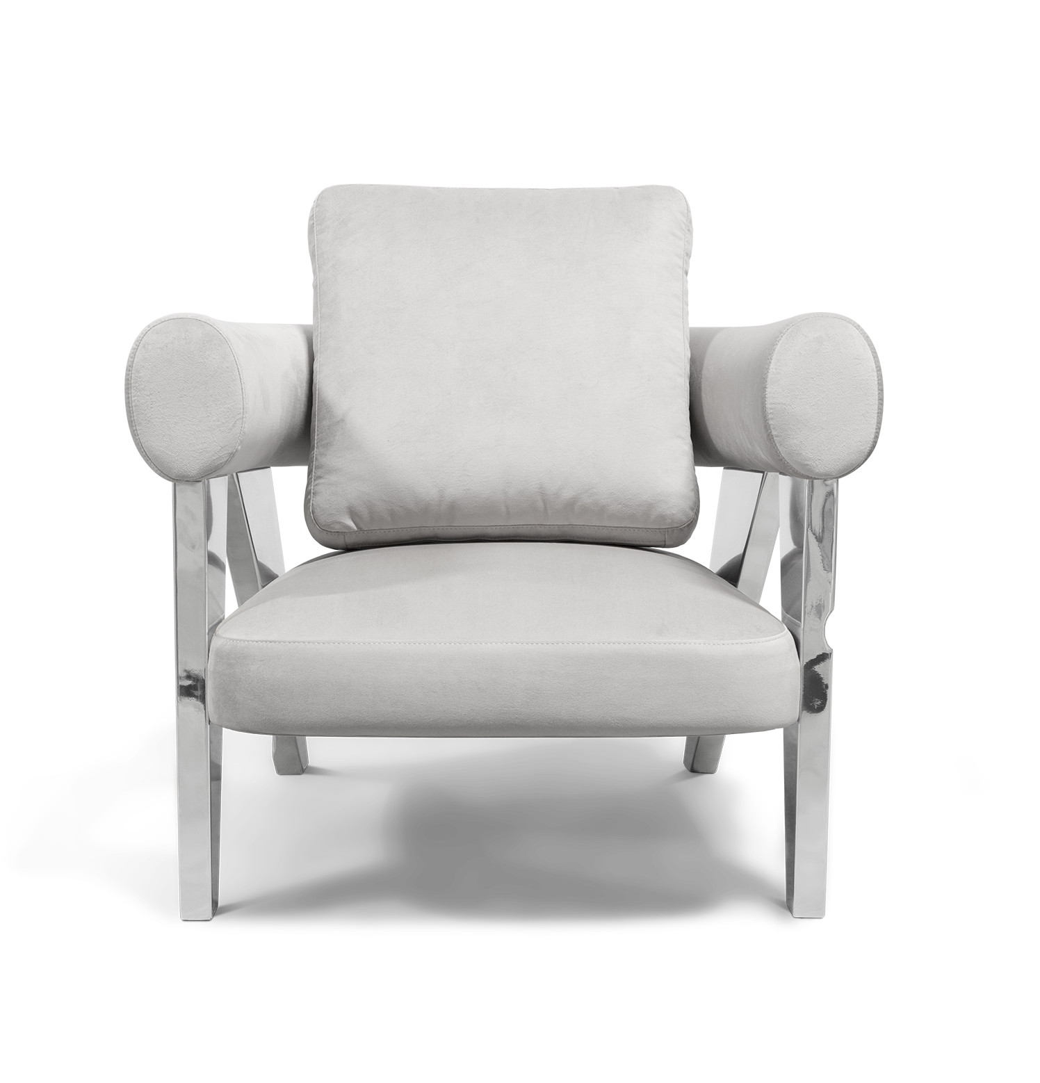 Enigma Silber‑Sessel