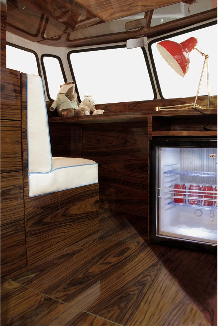Traveler’s Caravan blaues Schlafzimmer‑Set