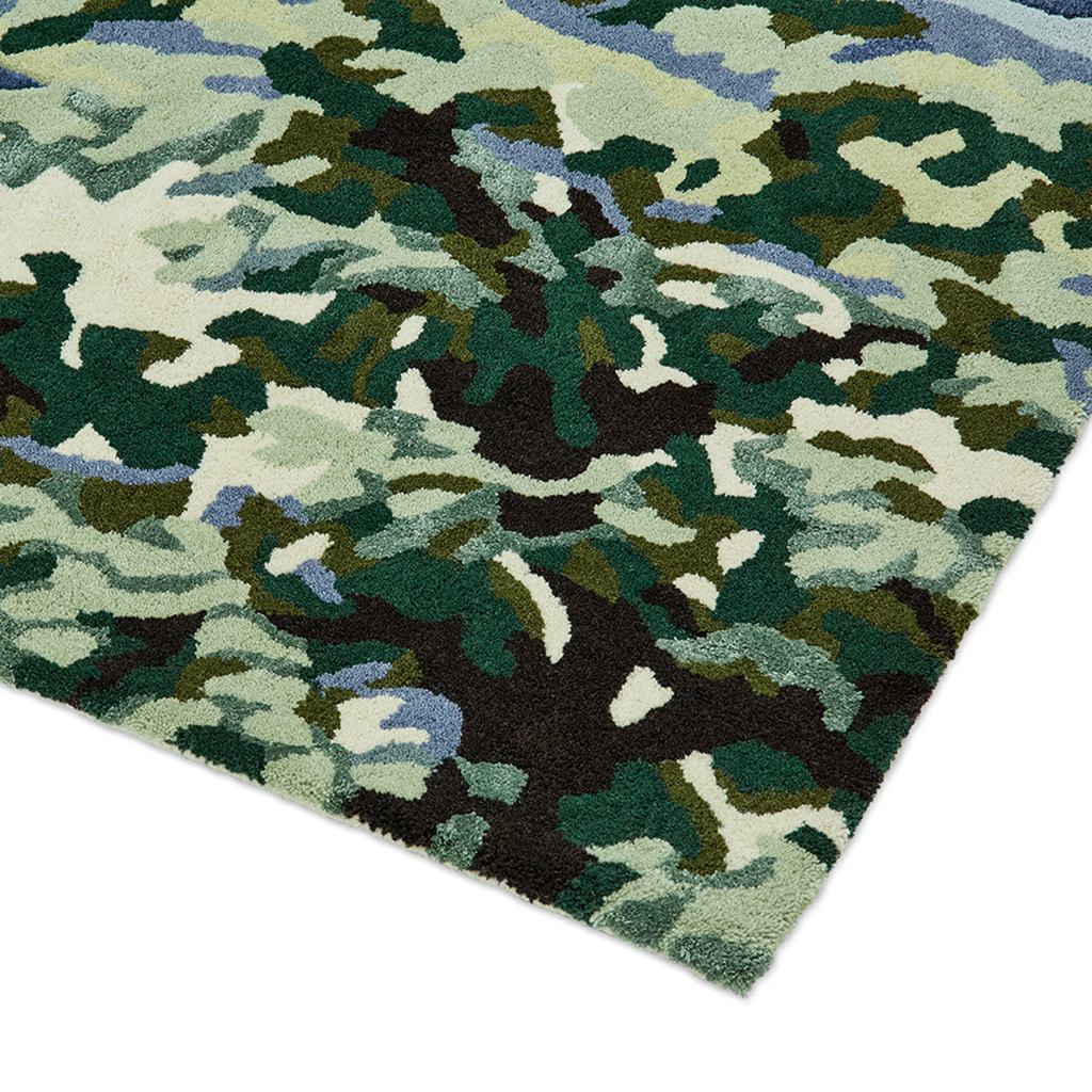 Ancient Canopy Waldgrün 146708 Teppich | Größe: 140 x 200 cm