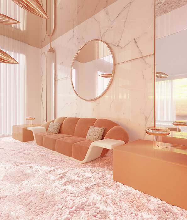 Klaus Elfenbein‑Sofa - 1