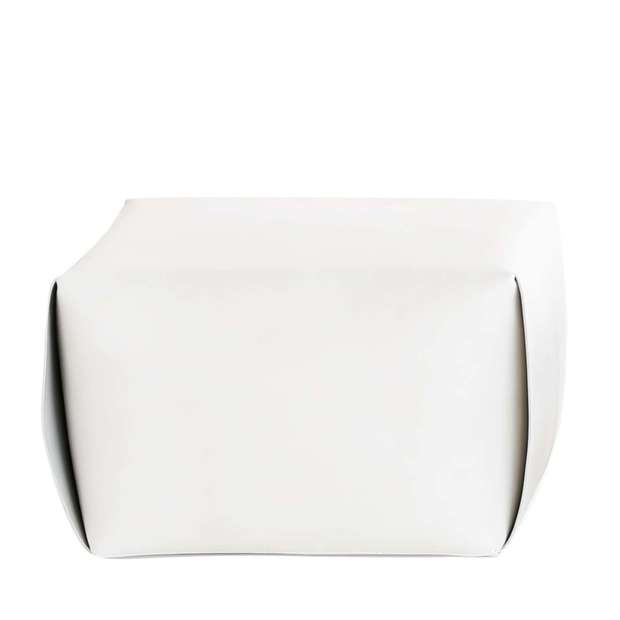 Bao Pouf | Sitz: Leder matt
