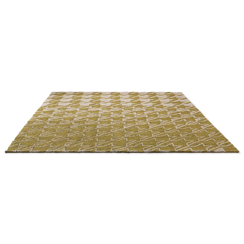 TB Houndstooth Senf Outdoor 455706 Teppich | Größe: 250 x 350 cm