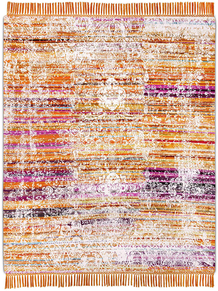 White auf ECO Teppich | Größe: 170 x 240 cm
