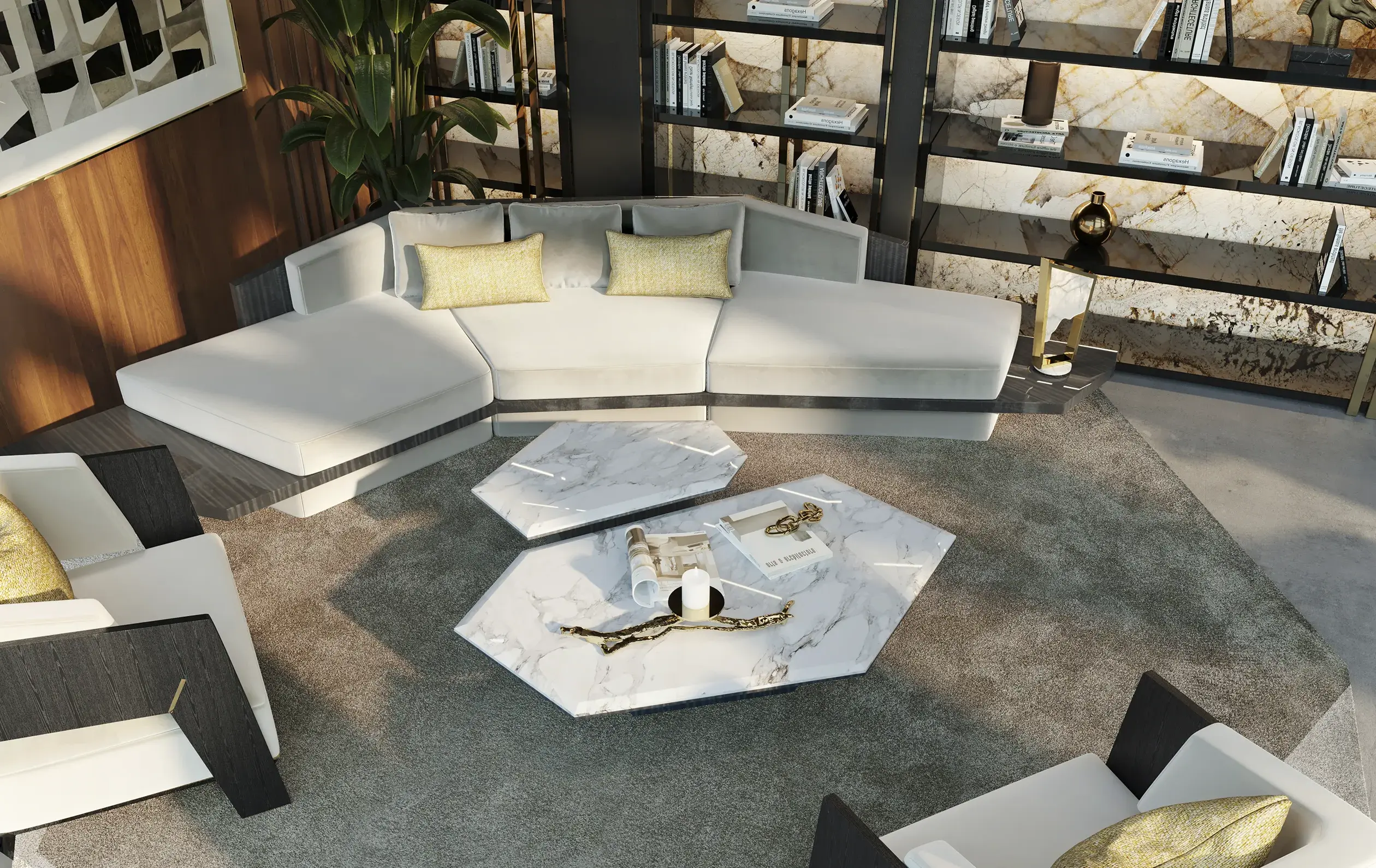 Summit Eckiges Sofa - 4