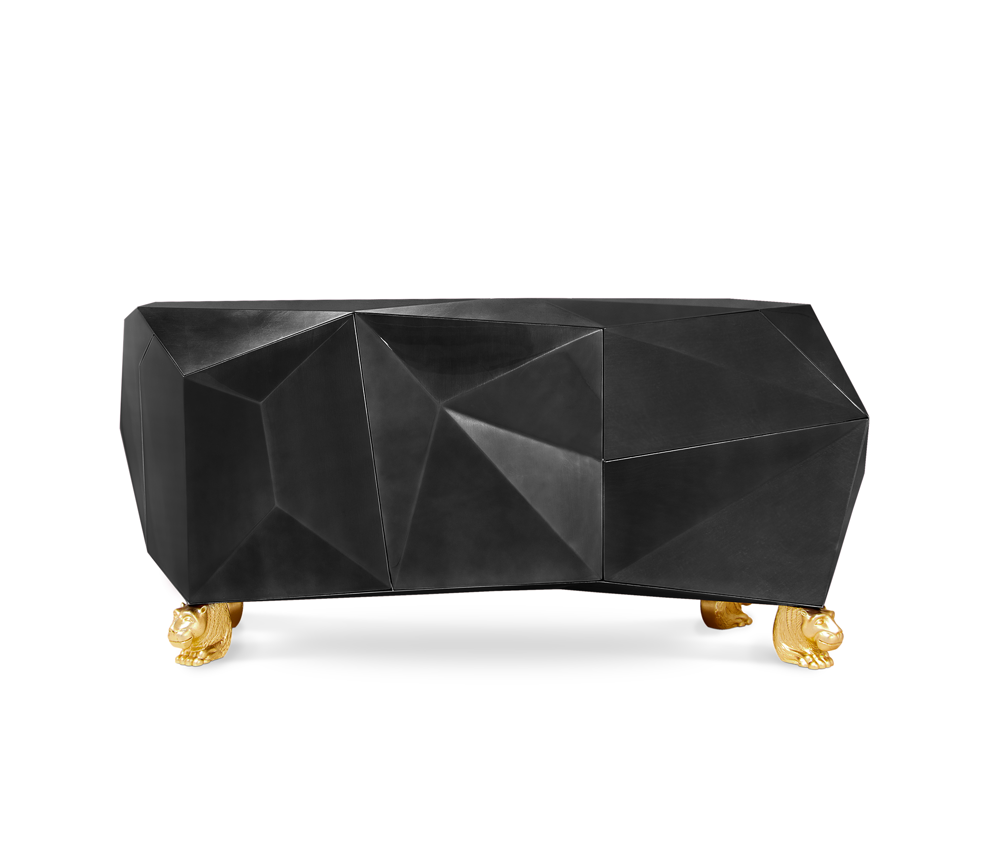 Prism Schwarzes Sideboard